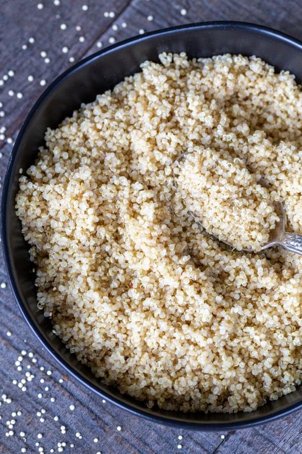 Quinoa in a bowl