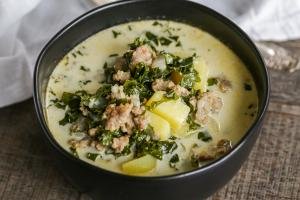 Zuppa Toscana Soup in a bowl