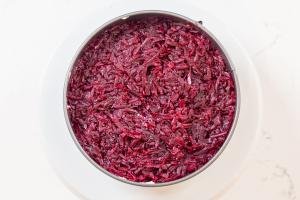 Beets in a salad mold