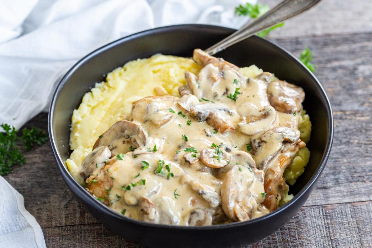 Instant Pot Chicken With Mushrooms Momsdish 