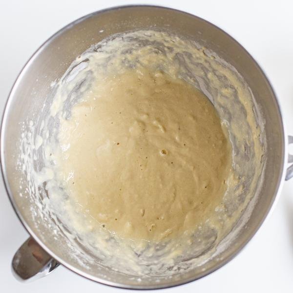 Pierogi dough in a bowl