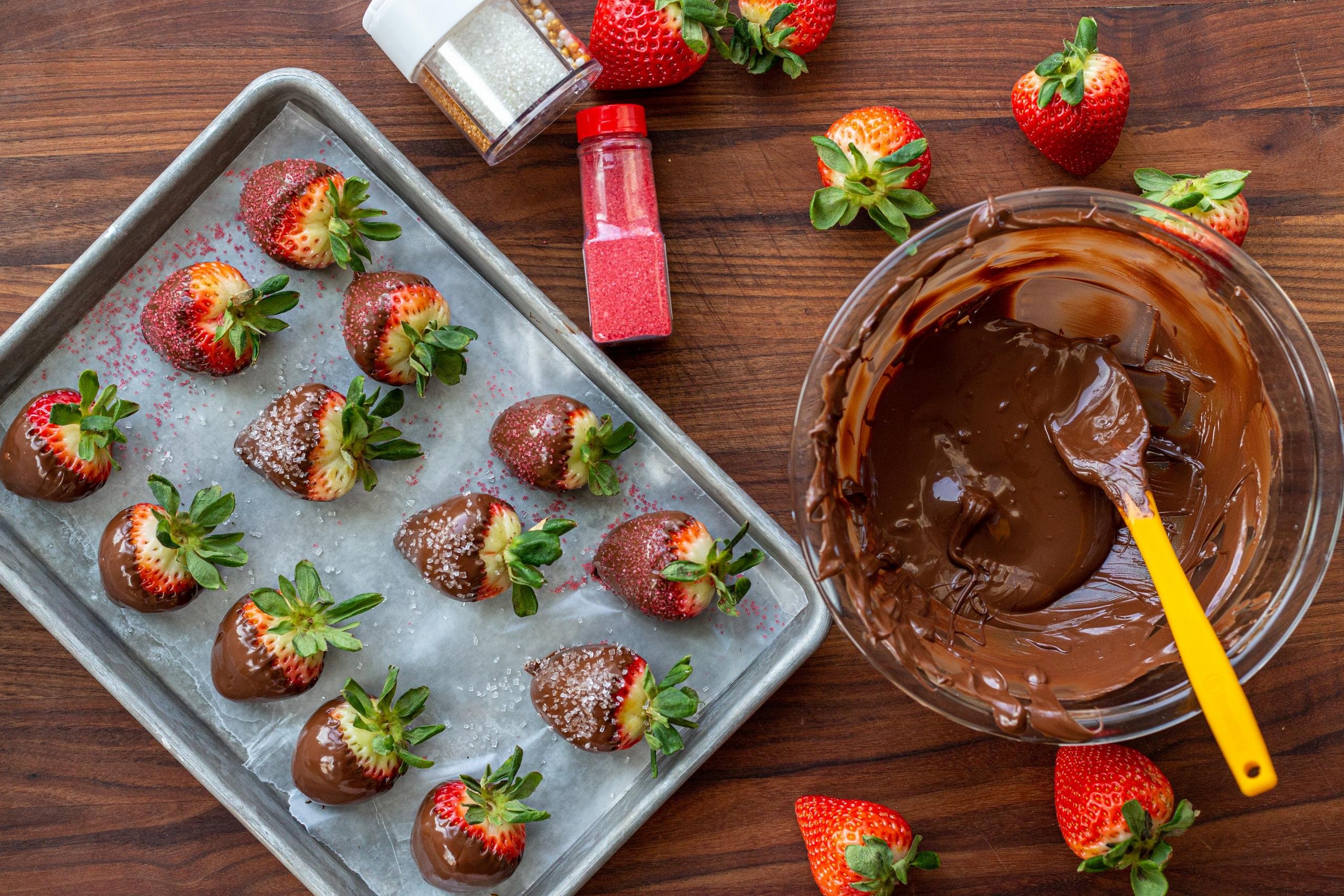 Chocolate Dipped Strawberries Momsdish