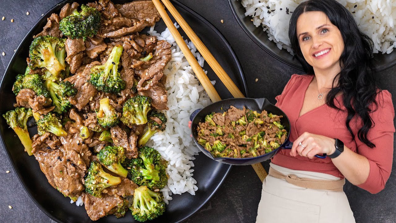 Beef & Broccoli  Lodge Cast Iron