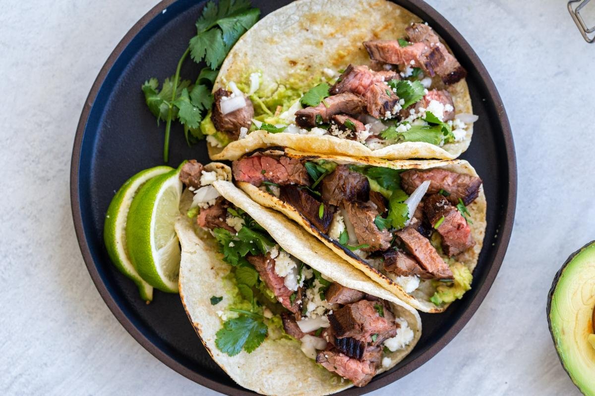 Carne Asada Street Tacos - Momsdish