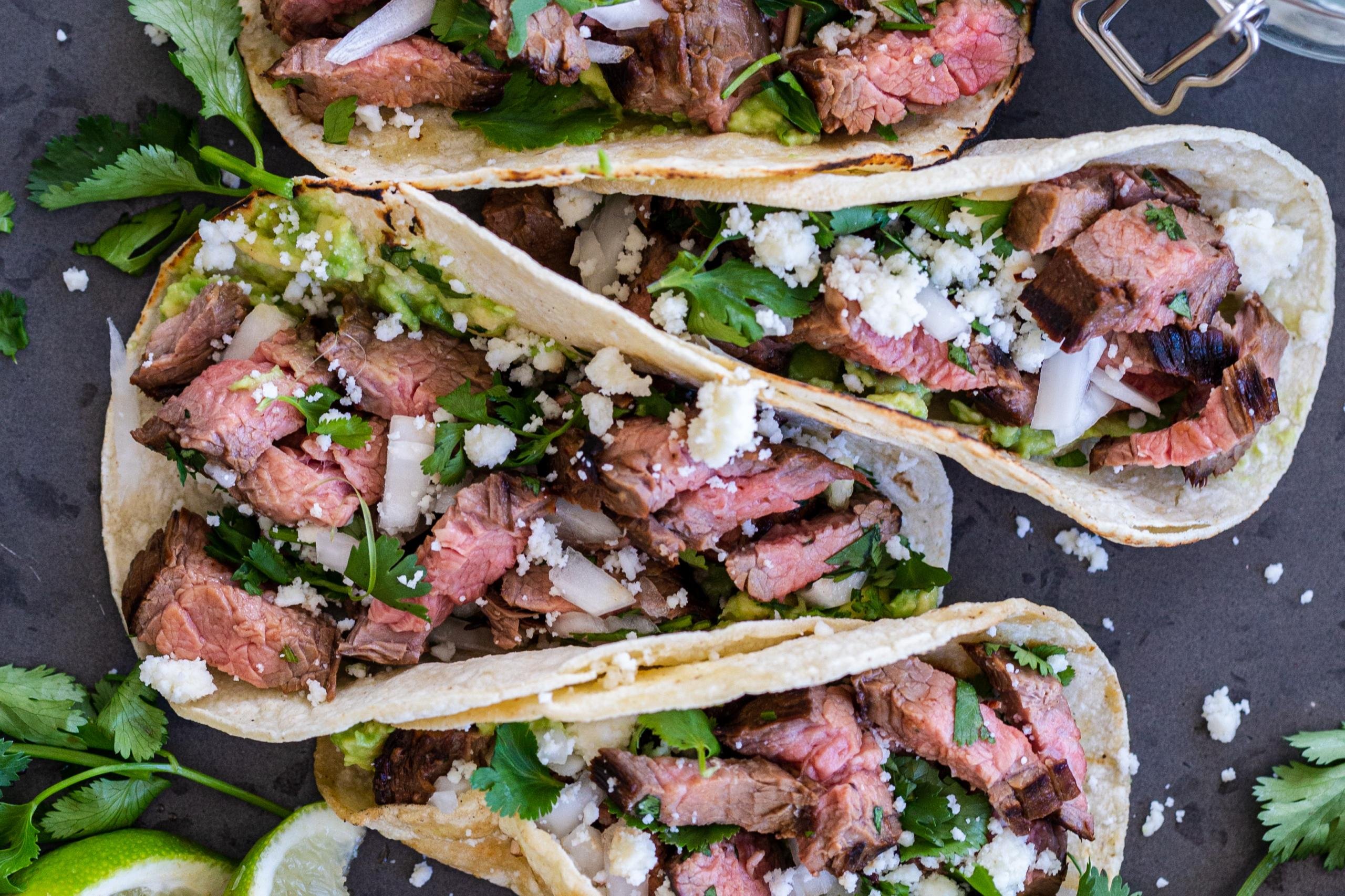 Carne Asada Street Tacos Momsdish