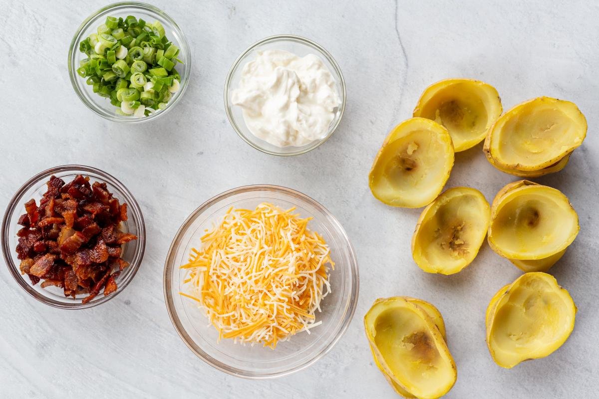 Easy Potato Skins Recipe (So Crispy) - Momsdish