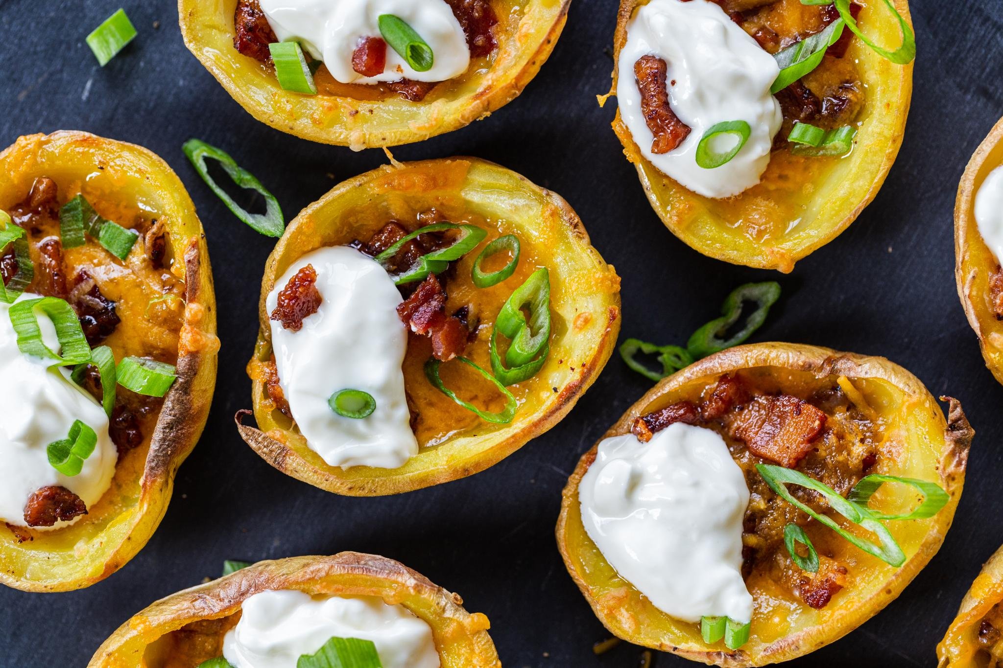 Easy Potato Skins Recipe (So Crispy) Momsdish