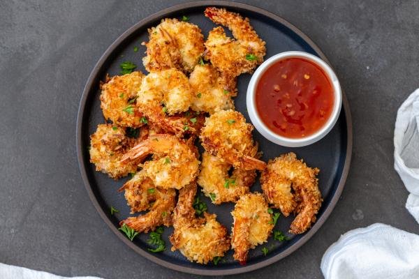 Crispy Air Fryer Coconut Shrimp - Momsdish