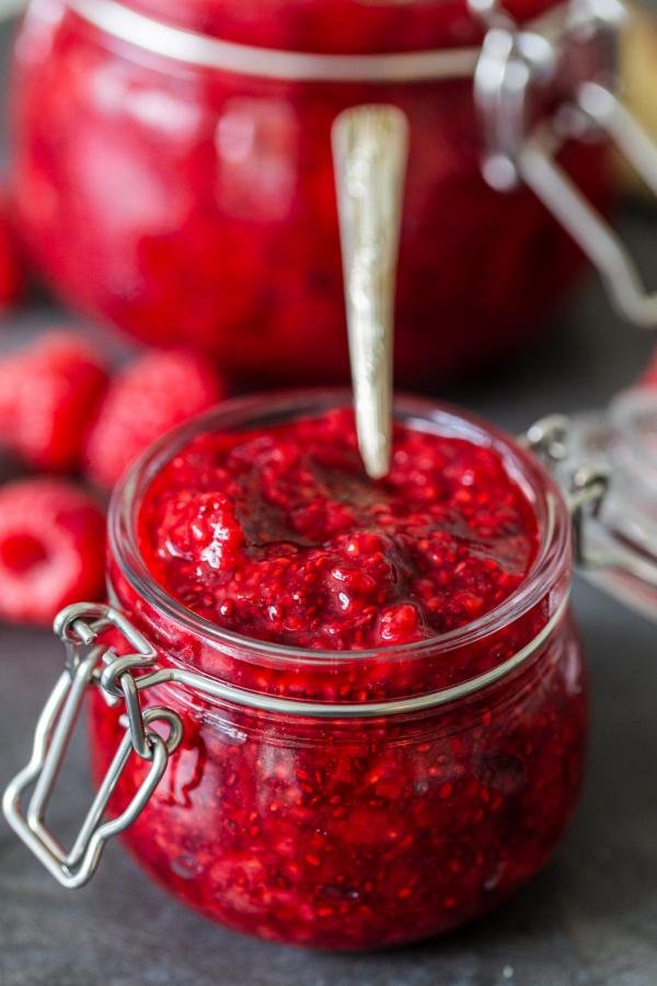 Raspberry Jam in a Jar 