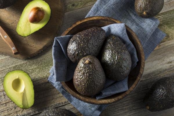 Ripe avocados