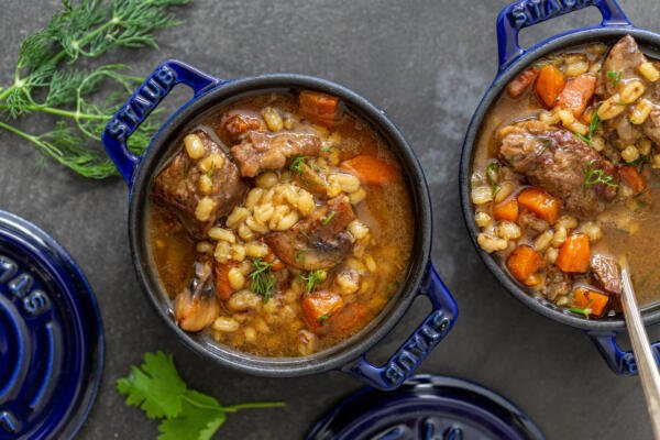 Beef And Barley Soup - Jehan Can Cook