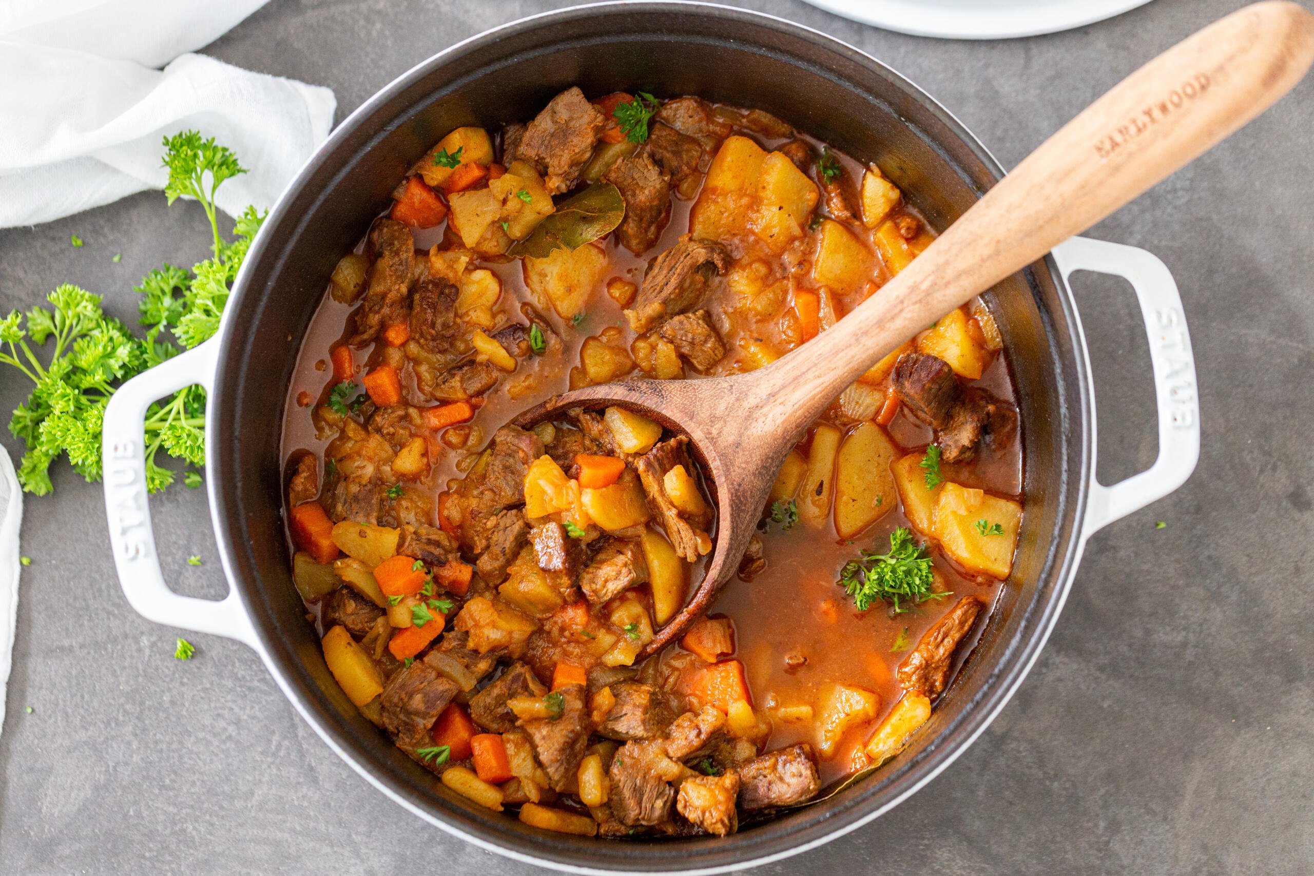 Braised Potatoes with Beef