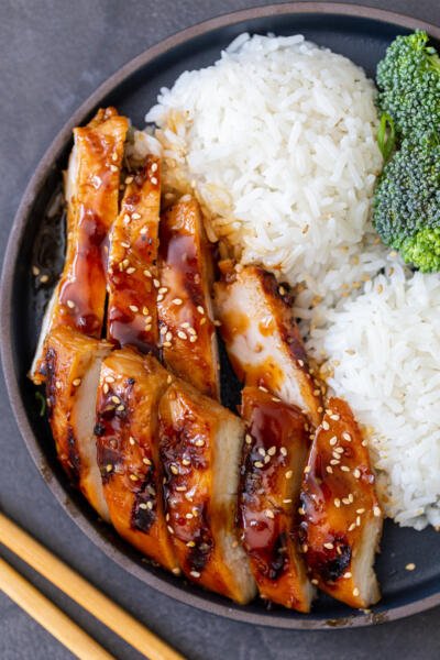 Grilled Teriyaki Chicken - Momsdish