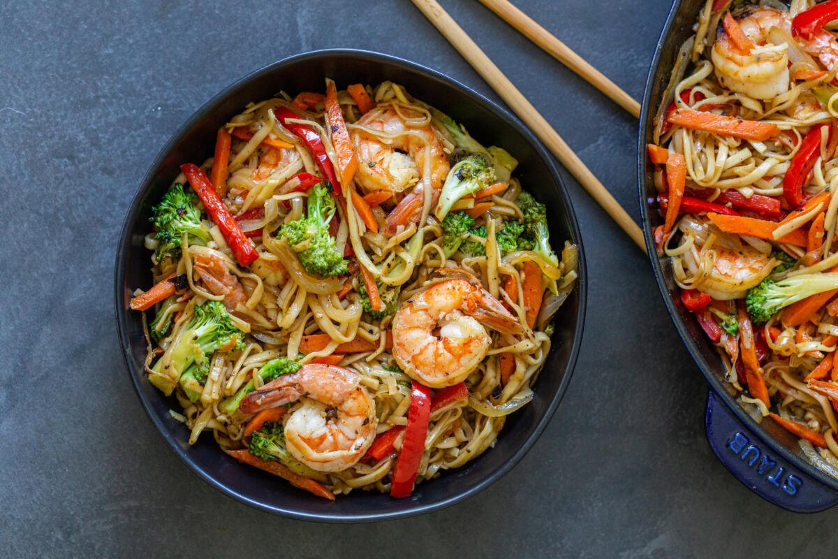 Shrimp Lo Mein (Only 30 Minutes) Momsdish