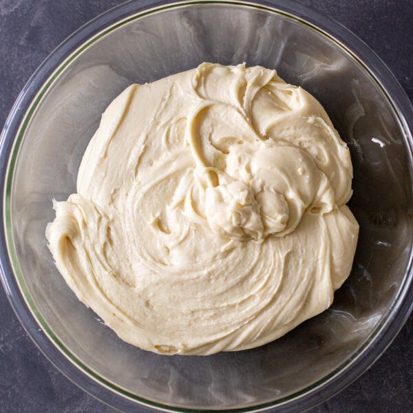 Pryaniki dough in a bowl