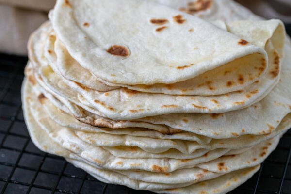 pile of tortillas