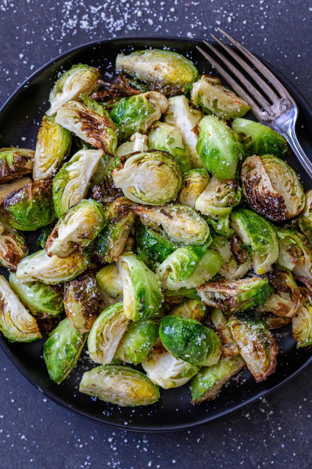Choux de Bruxelles croustillants au parmesan Air Fryer mes enfants adorent ! Friteuses sans Choux de Bruxelles croustillants au parmesan Air Fryer mes enfants adorent ! Friteuses sans