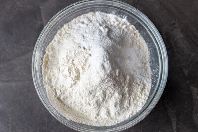 dry ingredients in a bowl
