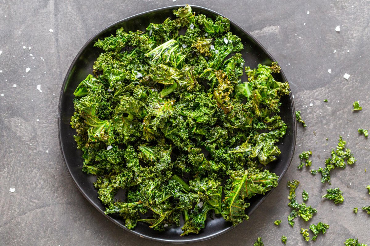 Air Fryer Kale Chips (Only 3 Ingredients) Momsdish