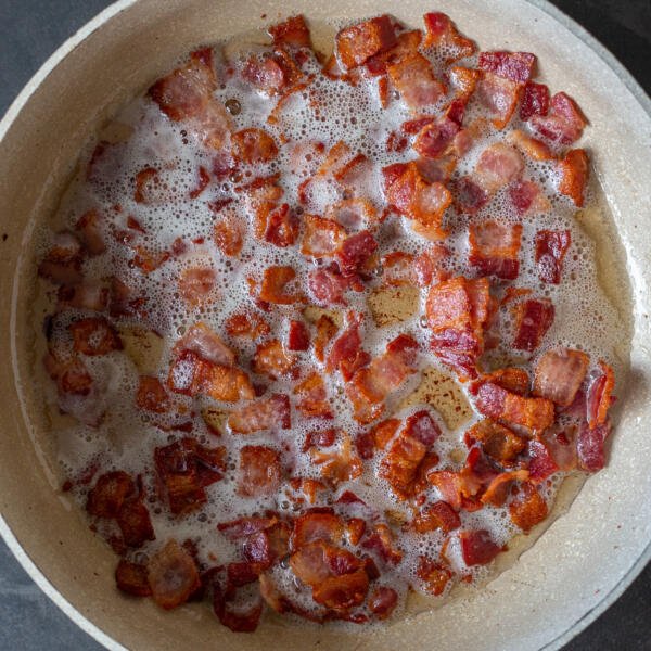 cooked bacon crisps