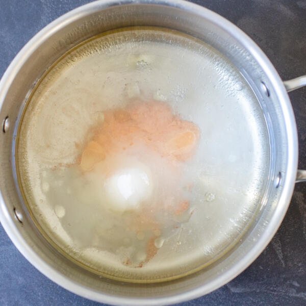 Marinate for the beet salad