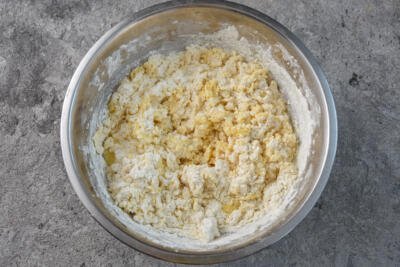 dough in the making for oreshki