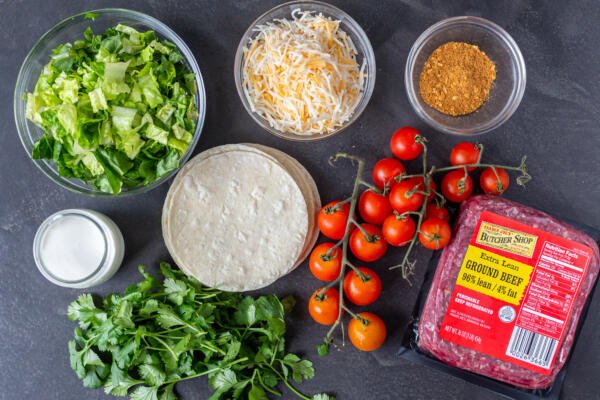 Ground Beef Tacos - A Family Feast®