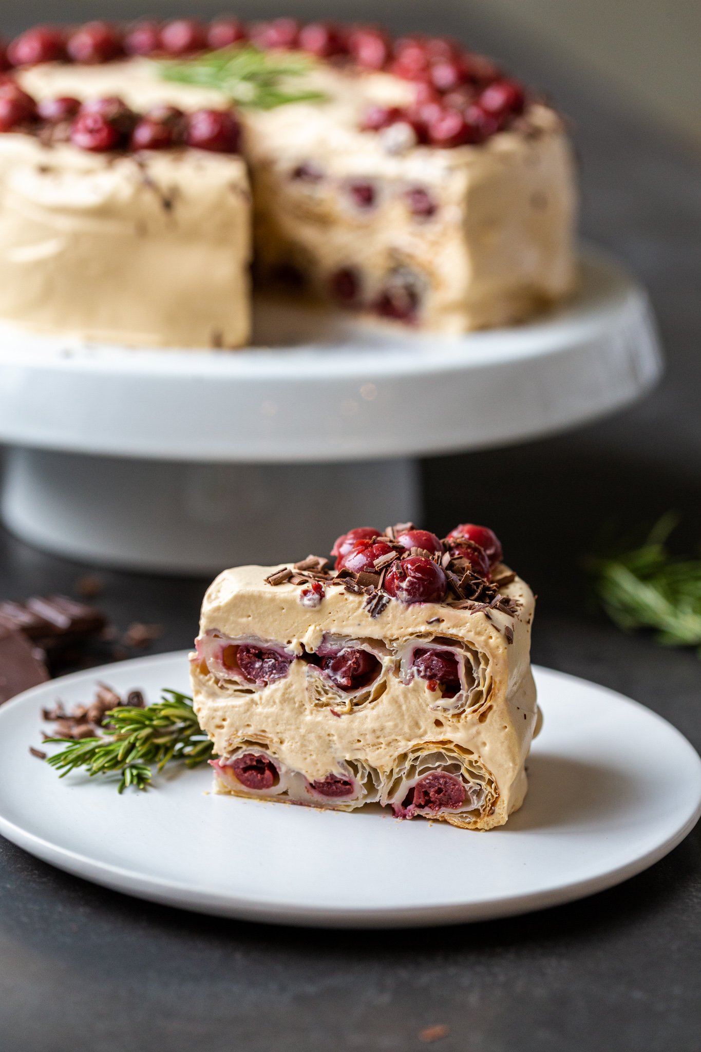 Cherry Cake Recipe (Only 4 Ingredients) - Momsdish