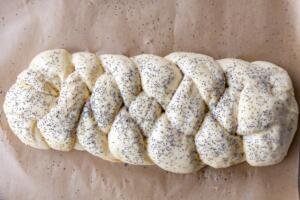 unbaked Challah Bread