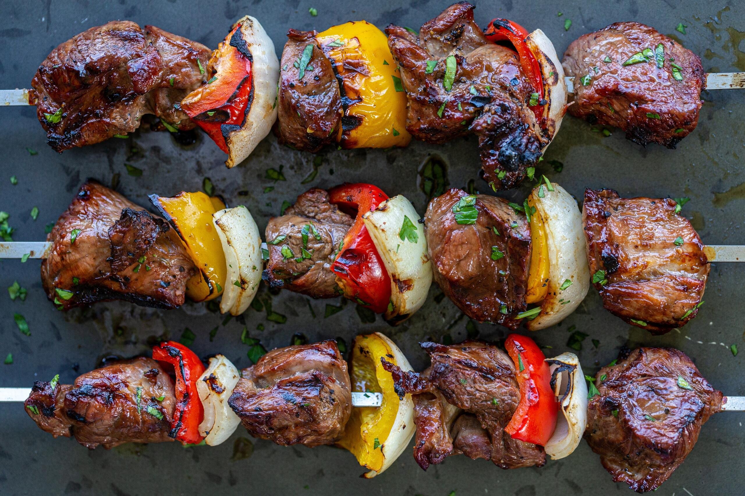 The Best Grilled Lamb Kabobs - Momsdish