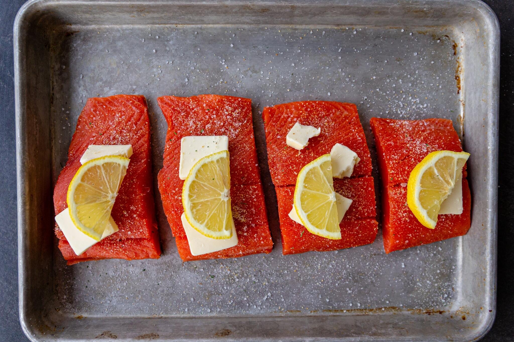 The Best Oven Baked Salmon (So EASY) - Momsdish