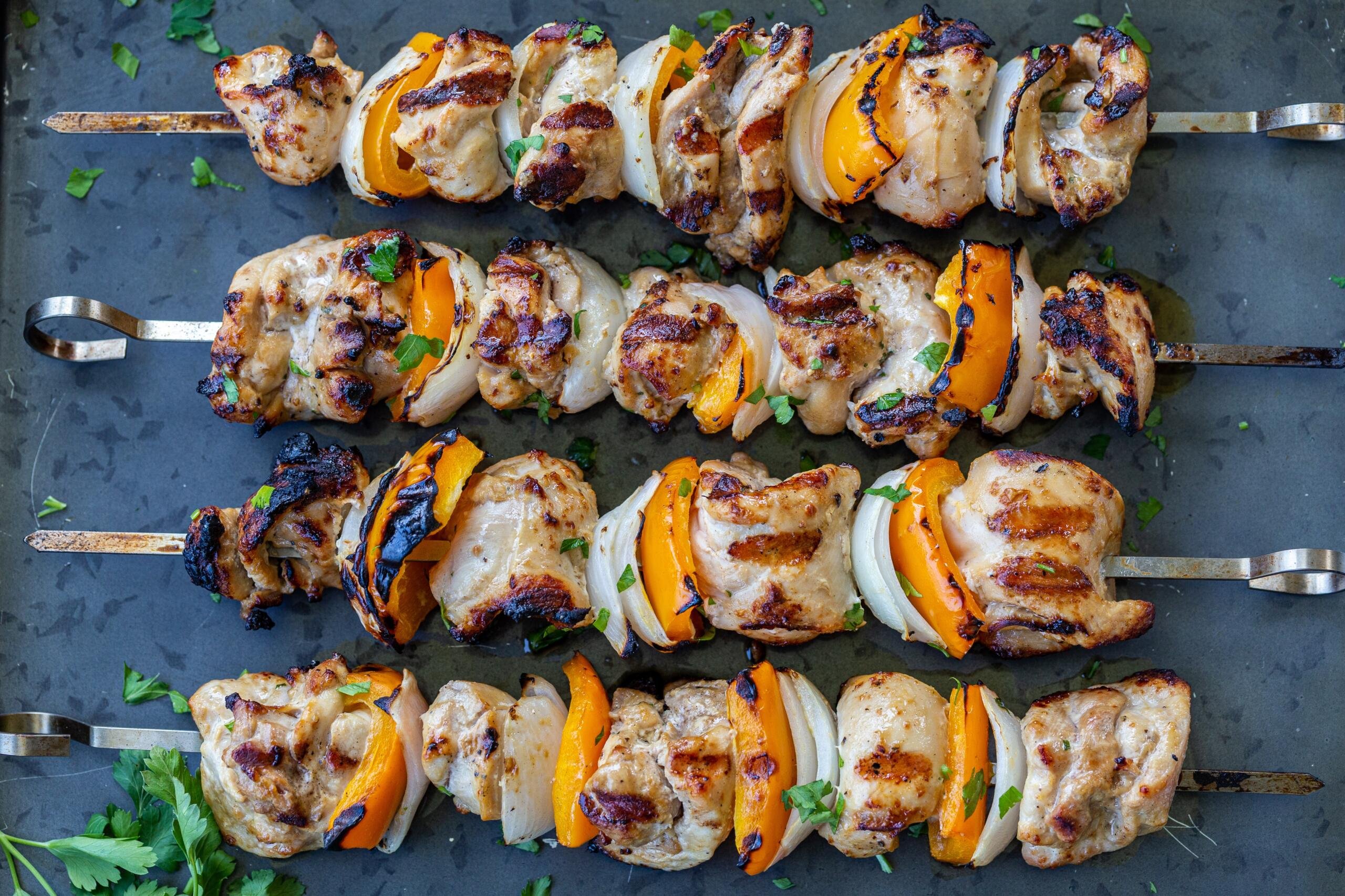 Skewered Chicken Sosaties - Chicken Tikka - Fun Love and Cooking