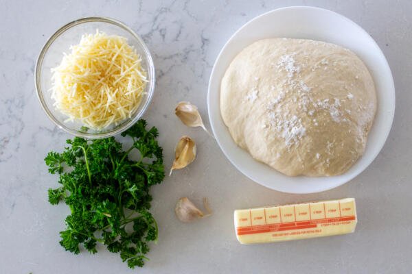 Ingredients for flatbread