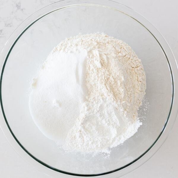 dry ingredients in a bowl