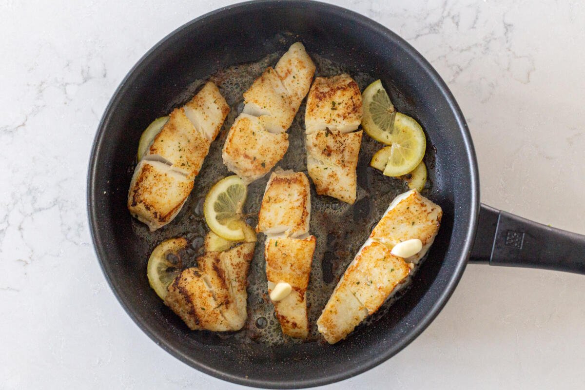 PanSeared Halibut (Only 4 Ingredients) Momsdish