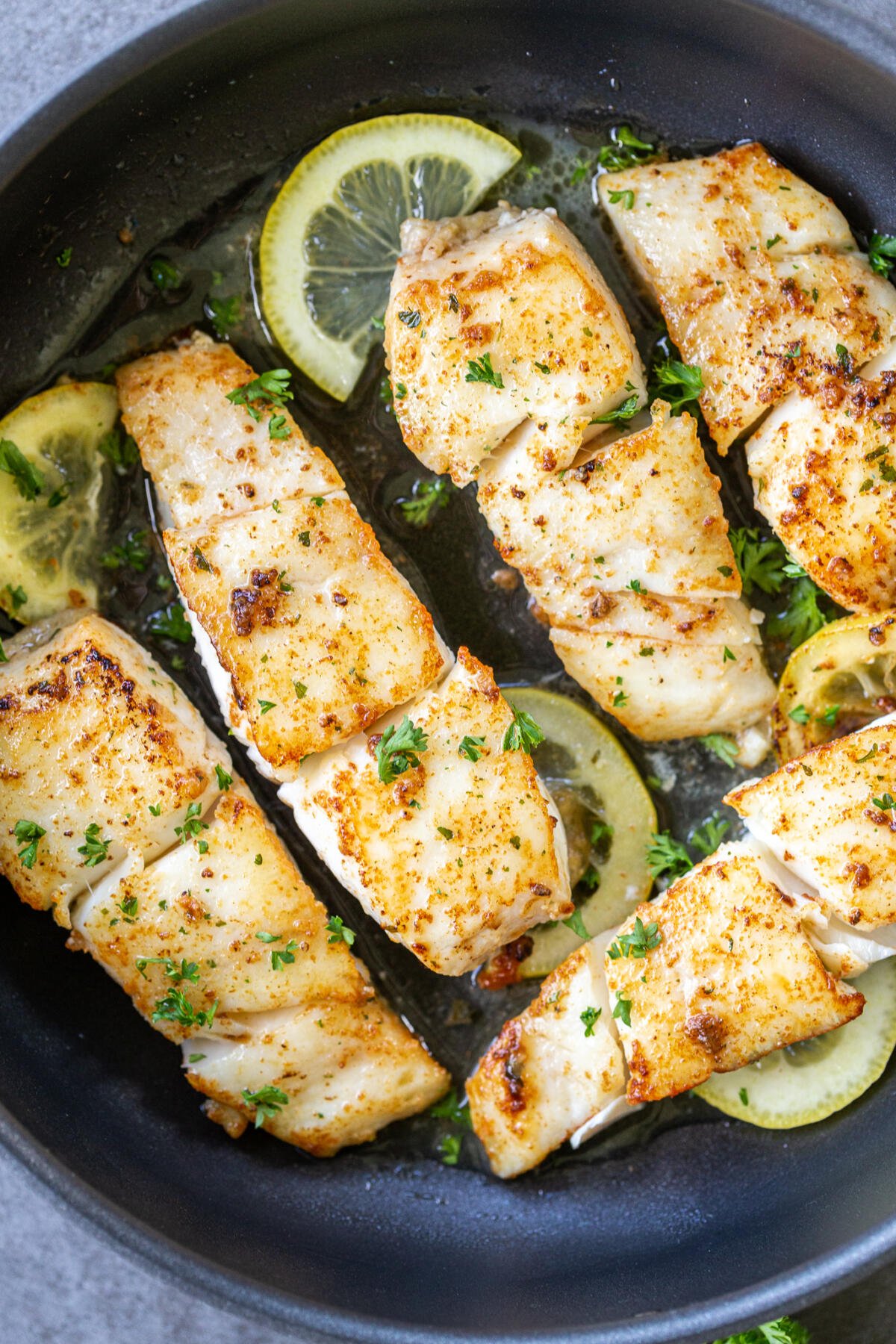 Pan-Seared Halibut (Only 4 Ingredients) - Momsdish