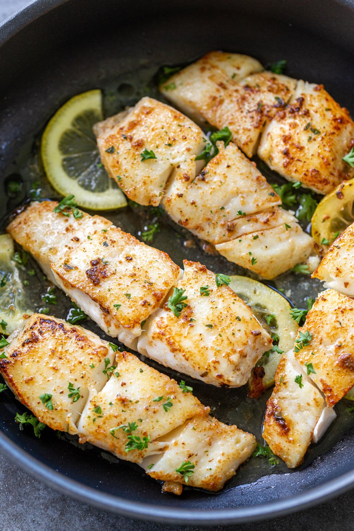 PanSeared Halibut (Only 4 Ingredients) Momsdish