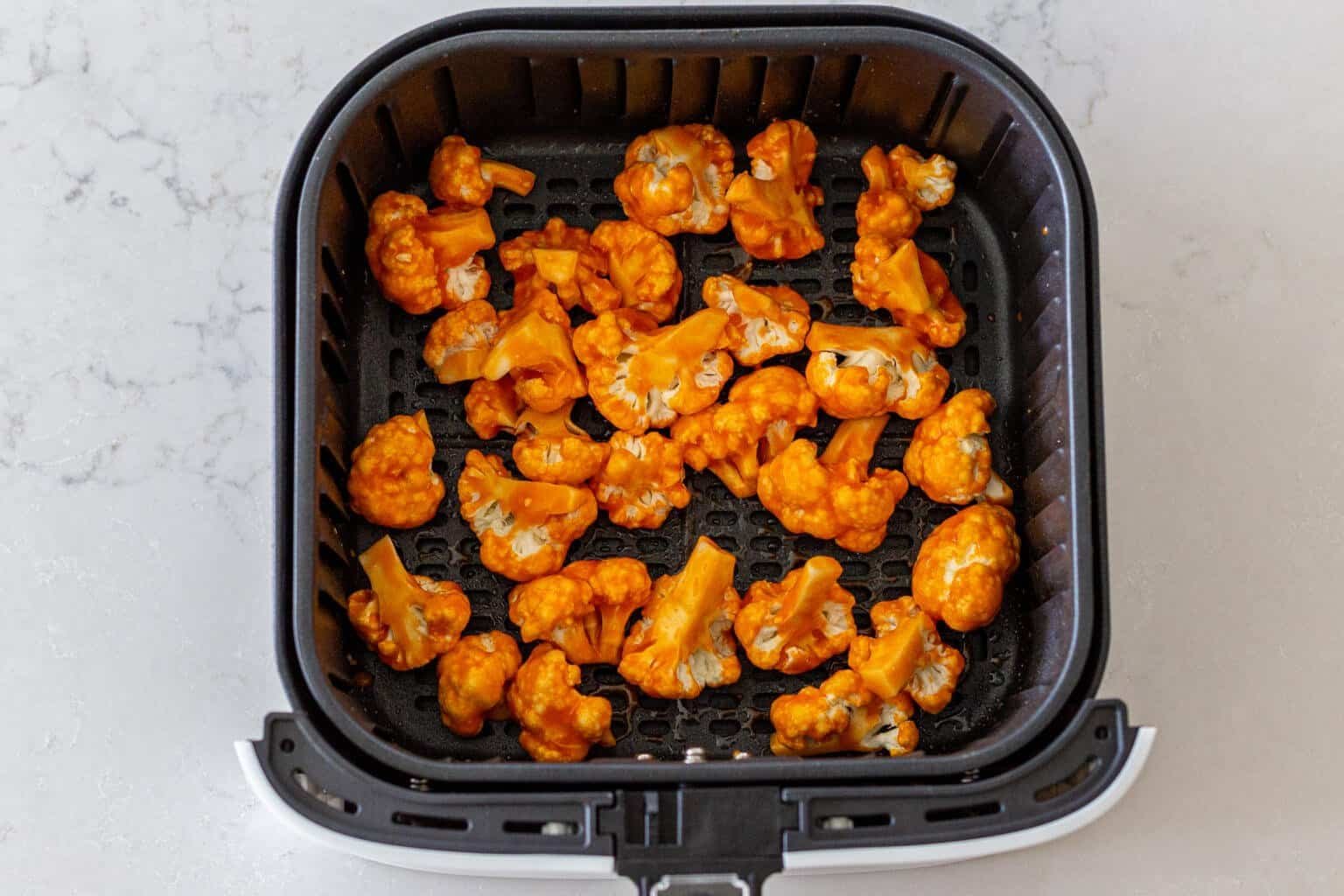 Air Fryer Buffalo Cauliflower (No Breading) Momsdish