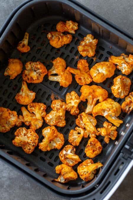 Air Fryer Buffalo Cauliflower (No Breading) - Momsdish