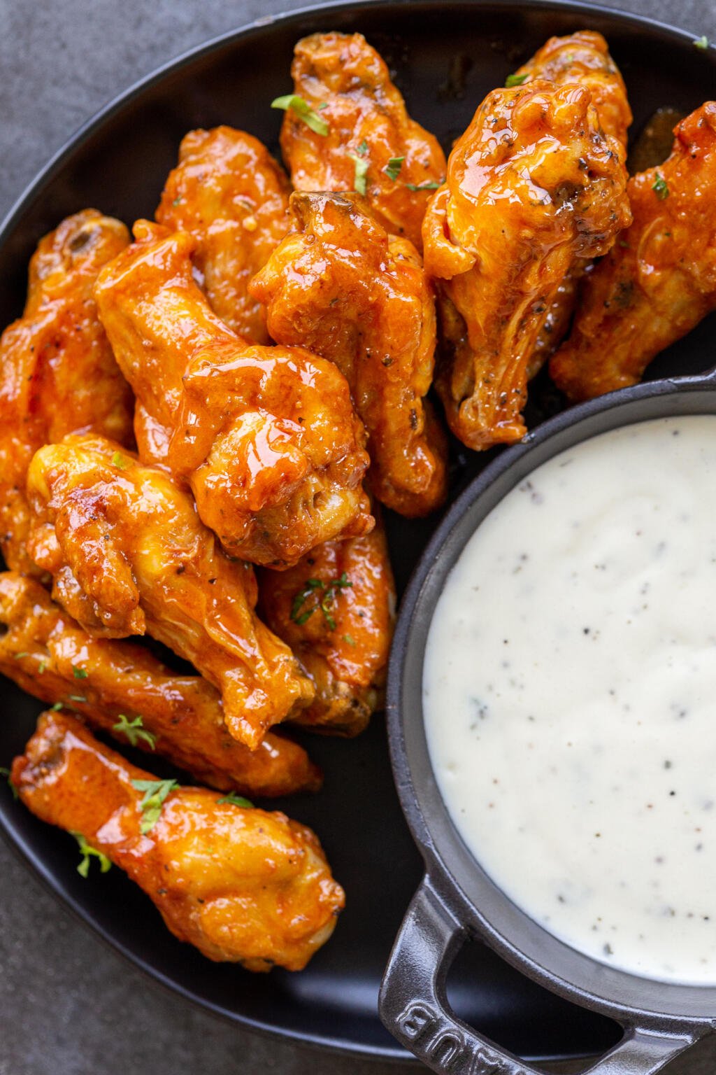 Air Fryer Buffalo Chicken Wings - Momsdish