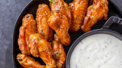 Buffalo chicken hotsell wings air fryer