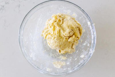 pie dough in a bowl