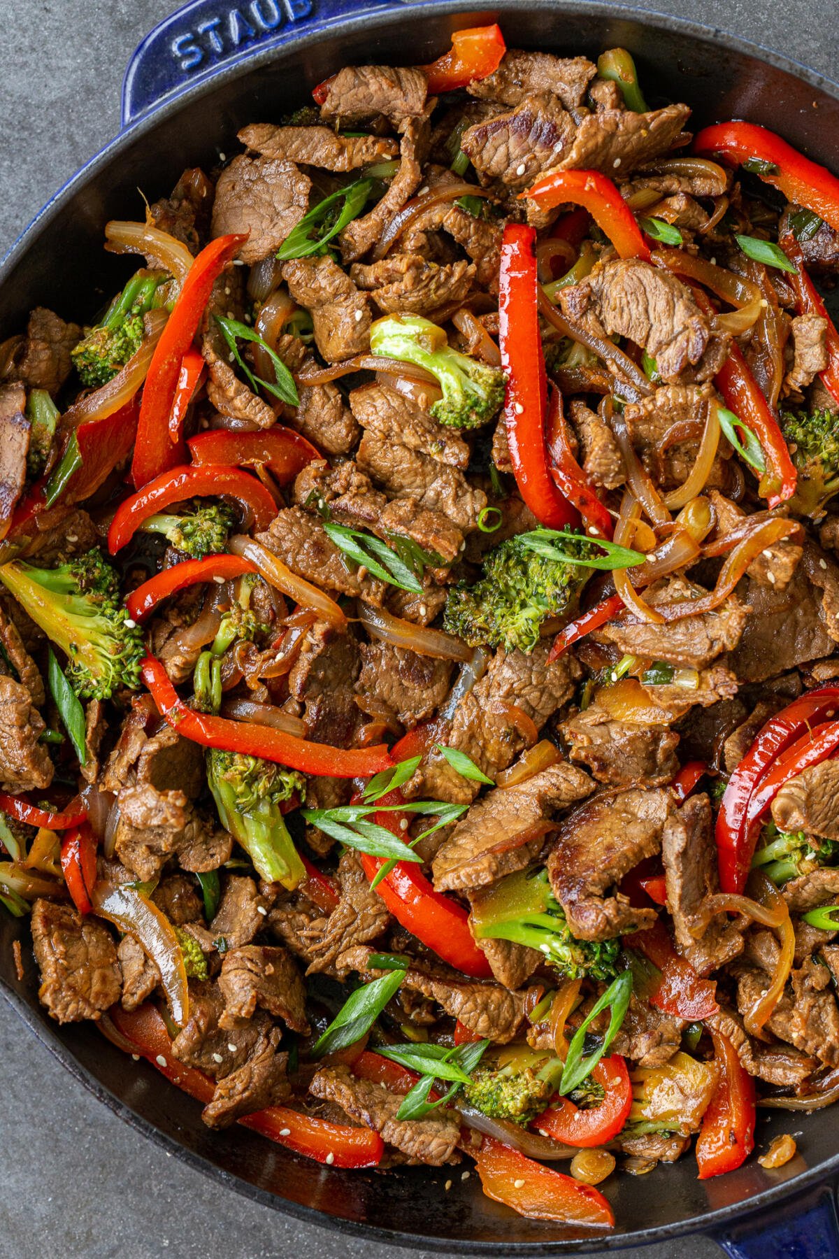 30 Minute Steak Stir Fry Recipe One Pan Momsdish