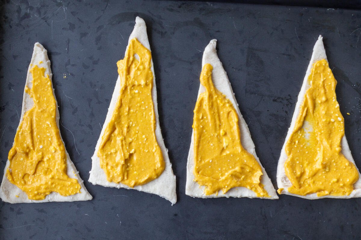 Pumpkin Croissants (4 Ingredients) Momsdish