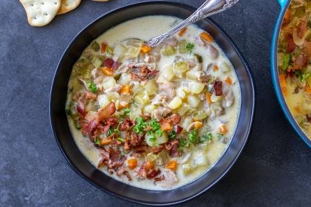 The Best Clam Chowder Recipe (Extra Easy) - Momsdish