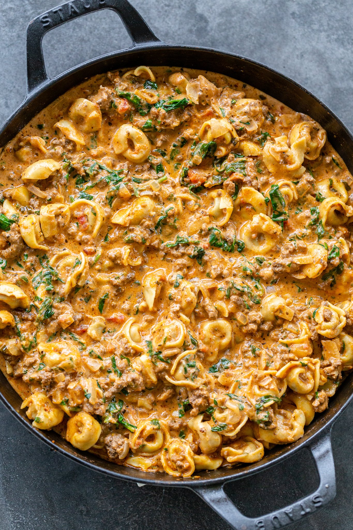 Homemade Tortellini Pasta Recipe with Meat Filling