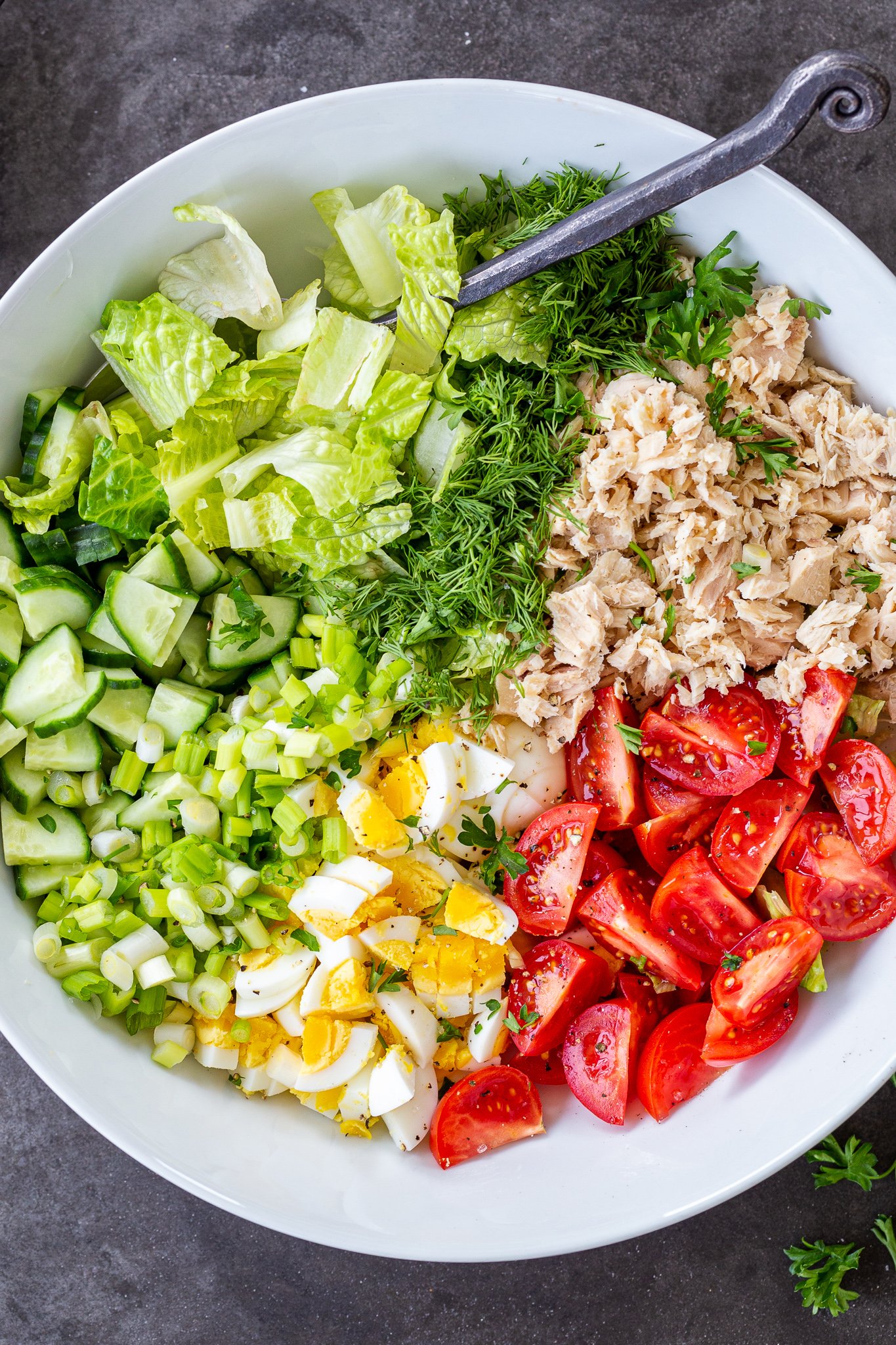 The Way You Chop Your Vegetables For Tuna Salad Matters