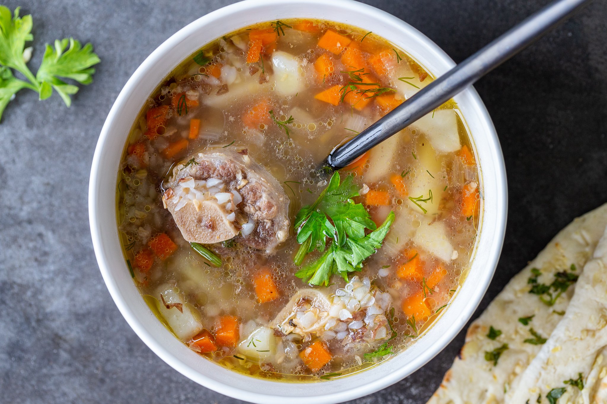Healthy Buckwheat Soup (Childhood Classic)-image
