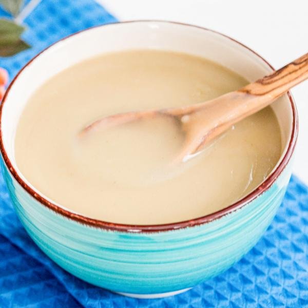 Gravy in a bowl