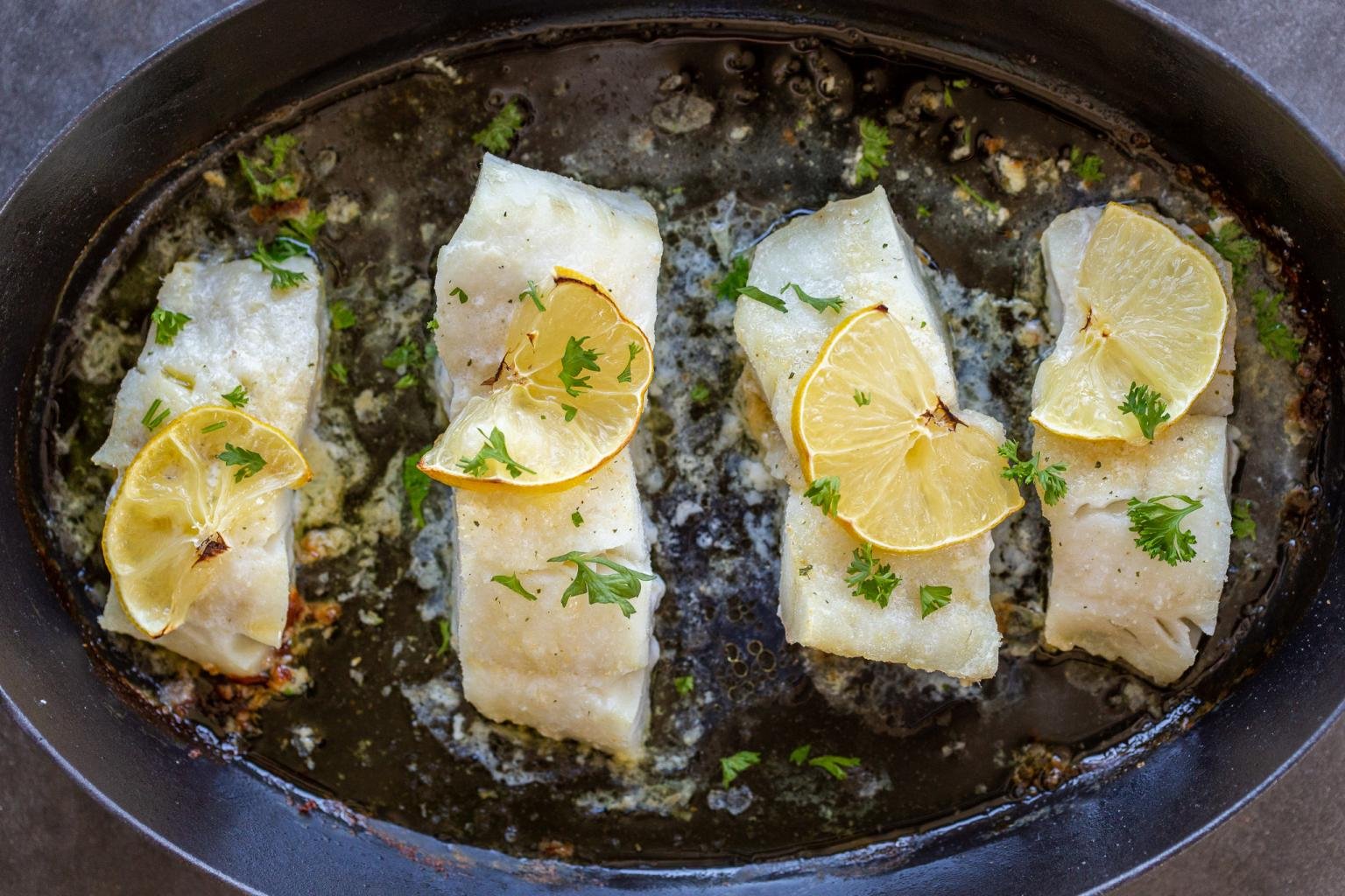 OvenBaked Butter Cod Recipe (4 Ingredients) Momsdish
